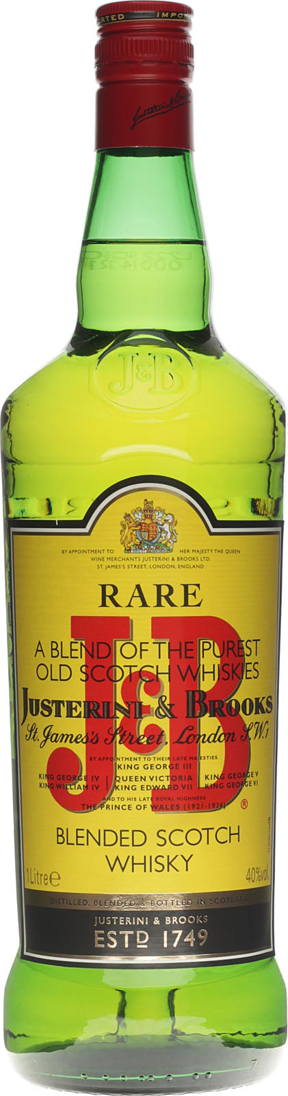 J & B Rare Whisky | 40 % | 1 L