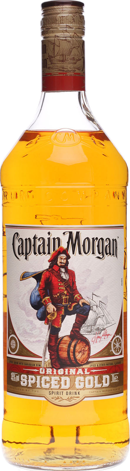 Captain Morgan Spiced Gold | 35 % | 1 L